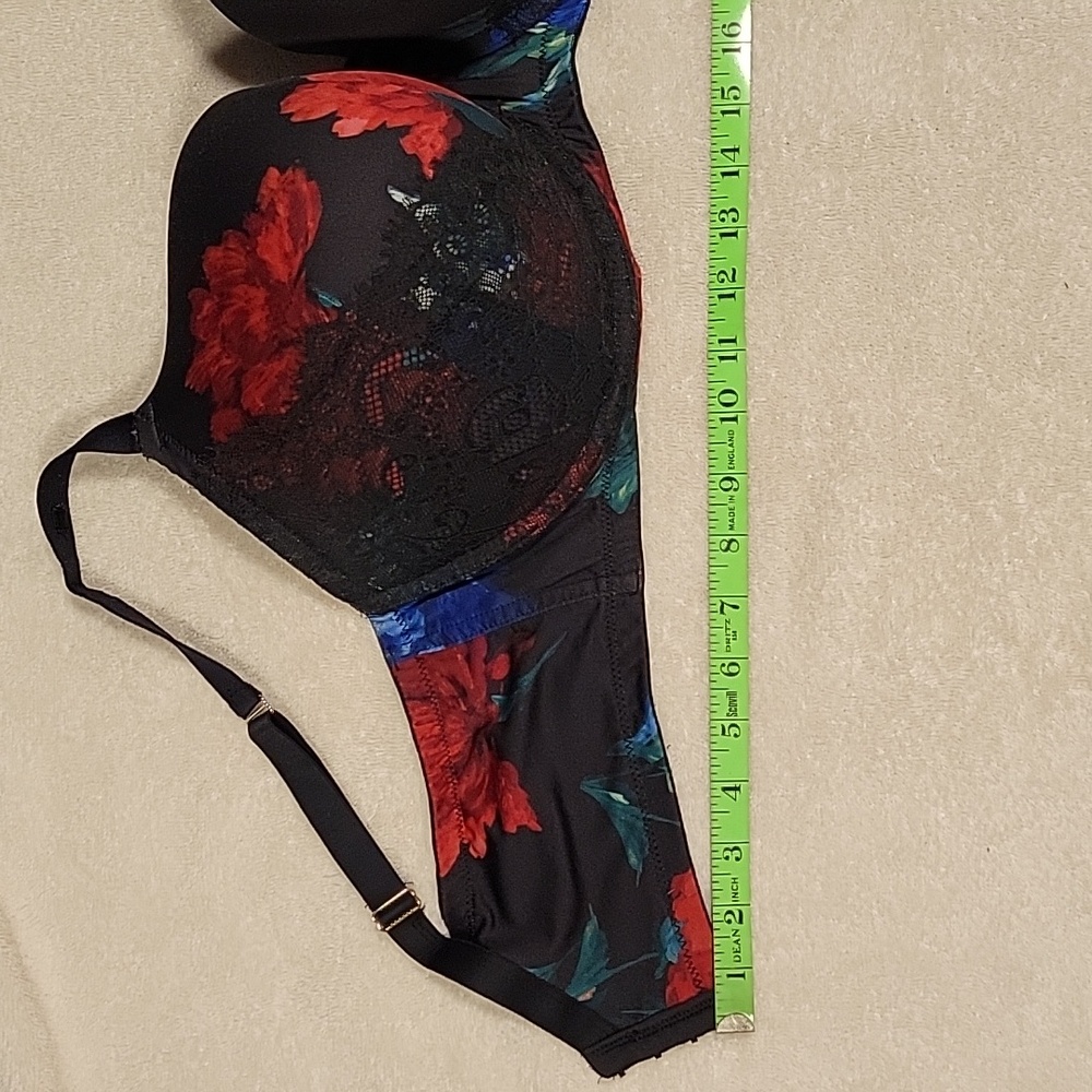 Cacique Black and Red Padded Bras Intimates & Sleepwear - Picture 2 of 12